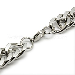 Модные кубинские цепочки из нержавеющей стали 304 STAS-A028-N065P