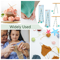 Акриловые бисерные цепочки для вязания рядов HJEW-NB00168