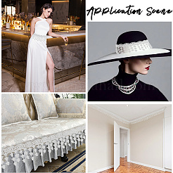 Лента из молочного волокна для декора шитья OCOR-WH20007-06B-01