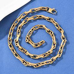 Цепочки-скрепки из нержавеющей стали 304&nbsp;NJEW-Z105-01G