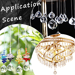 Детали хрустальной люстры в форме капли своими руками изготовление выводов DIY-SP0001-26