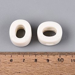 Opake Acrylperlen europäischen&nbsp;OACR-M027-01O-06