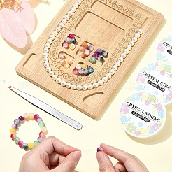 Прямоугольные доски для дизайна деревянных браслетов&nbsp;TOOL-YW0001-39