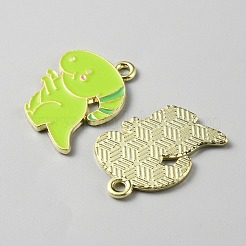 Подвески из эмали и сплава ENAM-CJC0010-32B