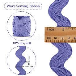 Лента из полиэстера с волнистой бахромой длиной 10 ярд.&nbsp;OCOR-GF0003-27A