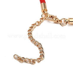 12 pz 12 colori braccialetti in poliestere&nbsp;BJEW-P340-08G