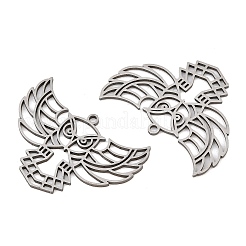 Pendentifs en acier inoxydable 304 filigrané&nbsp;SA-CBA404E-02P