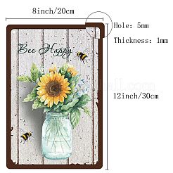 Metall-Eisen-Schild-Plakat&nbsp;AJEW-WH0157-387