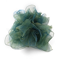 Плиссированная кружевная лента из полиэстера OCOR-WH0079-45D