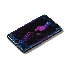 Двухсторонние подвески из акрила с принтом MACR-M022-02E