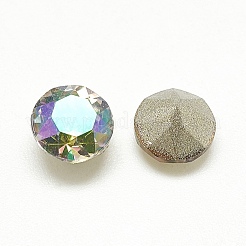 Torna a punta cabochon strass vetro&nbsp;RGLA-T110-5mm-001GL