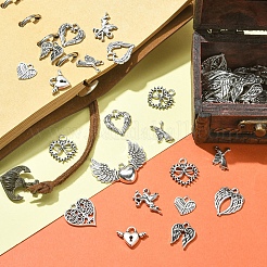 50 Stück 10-tibetische Anhänger aus tibetischem Stil&nbsp;FIND-YW0003-03