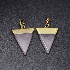 Pendentifs en pierre précieuse naturelle & synthétique&nbsp;G-P050-G