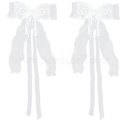 Кружевные броши-банты для одежды JEWB-WH20014-06A