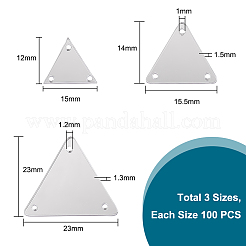 300 шт. 3 стиля пришивных зеркальных стразов&nbsp;DIY-PH0013-82