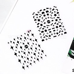 3d черные переводные наклейки переводные картинки MRMJ-R090-59-DP-M