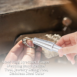 45 # подрамник из стального кольца&nbsp;AJEW-WH00470-35