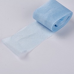 Ruban d'organza de nylon&nbsp;ORIB-WH0002-03