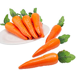 Имитация моркови из пенопласта и пластика DJEW-WH0042-53