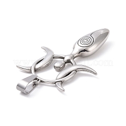 Большие подвески из нержавеющей стали 304 с ручной полировкой&nbsp;X-STAS-G276-07P