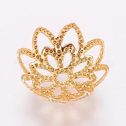 Латунные причудливые шапочки для бус PALLOY-G193-05G