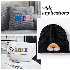 39 шт. 39 стиля компьютеризированная вышивка ткань утюг на / пришить патчи DIY-FW0001-17