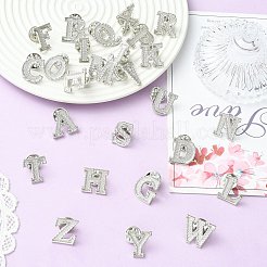 26 spilla da bavero in lega con lettera A~Z&nbsp;JEWB-CJZ0001-03P
