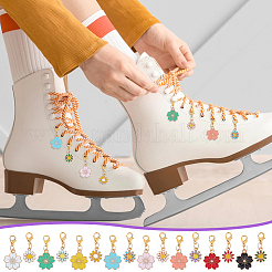 32 шт. 16 стиля эмалированные подвески для обуви из сплава&nbsp;HJEW-PH01947
