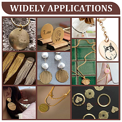 40 шт. кабошоны из нержавеющей стали 304 STAS-UN0056-64