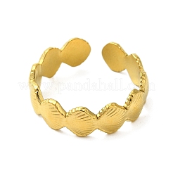 Кольцо-манжета из нержавеющей стали серии Ocean Beach 304&nbsp;RJEW-Q820-02B