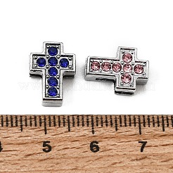 Alliage avec breloques coulissantes en strass&nbsp;RB-NH0002-01P
