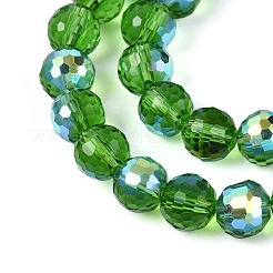 Гальванизируйте прозрачное стекло бисер нитей&nbsp;EGLA-N024-01A-C02