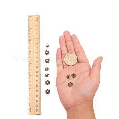 Тибетском стиле сплав шарик крышки TIBE-JP0001-01