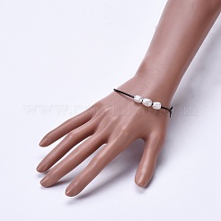 Регулируемая коровьей браслеты кожаный шнур BJEW-JB04113-01