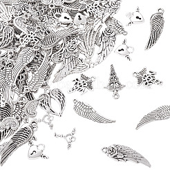 100шт 10 стиля подвески из сплава в тибетском стиле TIBEP-TA0001-43