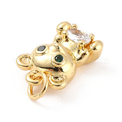 Стойки обшивки латунь микро проложить Циркон подвеску ZIRC-C035-06G