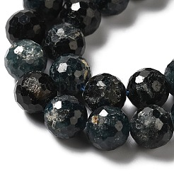 Fili di perline di tormalina blu di grado naturale&nbsp;G-I362-01B