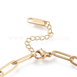 Bracelets à maillons en acier inoxydable 304&nbsp;STAS-D152-03G