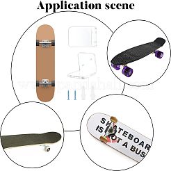 Акриловая подставка для гитарных дисплеев ODIS-WH0020-08