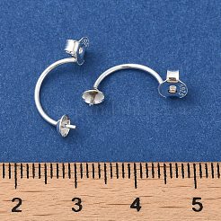 925 спинка серьги из стерлингового серебра STER-G037-02S