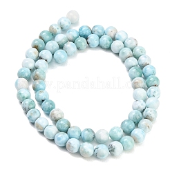 Larimar naturale perline fili&nbsp;GG-CBA007A-B01-6.5mm