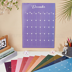 12 feuille de calendrier en papier&nbsp;AJEW-WH0609-456