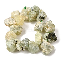 Природные пренит нитей бисера G-S386-B03