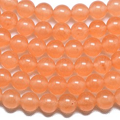 Натуральный Malaysia нефритовые бусы пряди&nbsp;G-L645-C01-6mm-20