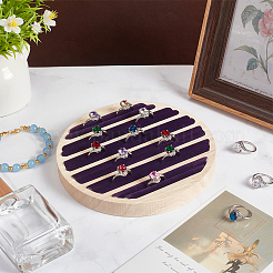 Стойки для деревянных колец на 6 слот&nbsp;RDIS-WH0011-30