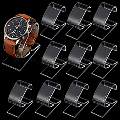 10 présentoir à montre individuel en acrylique en forme de C&nbsp;ODIS-PH0009-32