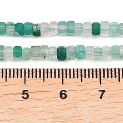 Природный агат бисер нитей&nbsp;G-G345-C34-2x4mm