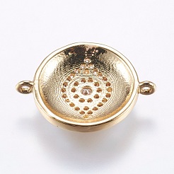 Латунные микро проложить кубических соединения циркония&nbsp;ZIRC-F077-11G