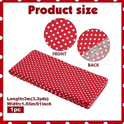 Roter Baumwollstoff&nbsp;DIY-WH0750-293B