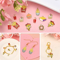 40шт 8 стиля подвески из сплава с эмалью&nbsp;ENAM-CJ0003-39